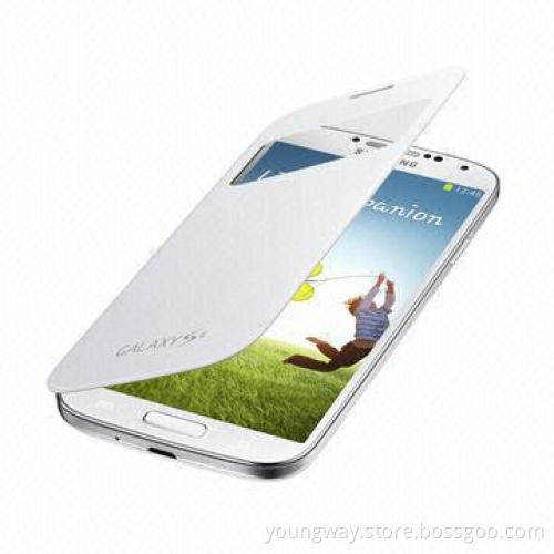 PU Leather Mobile Phone Case for Samsung Galaxy S4/I9500, Customized Designs Welcomed